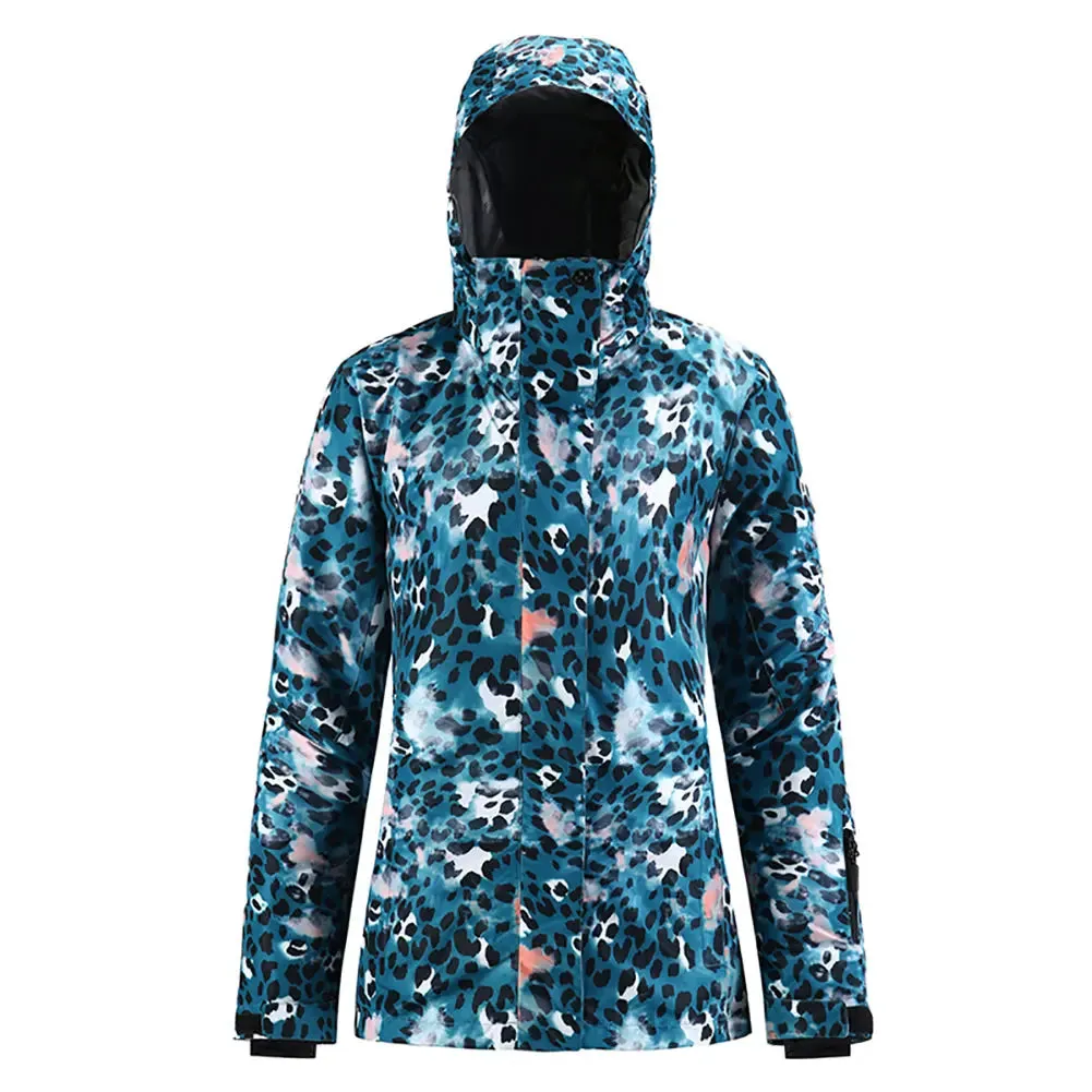 HOTIAN Women's 3D Neckline Dynamic Fashion Snowboard Ski Jacket